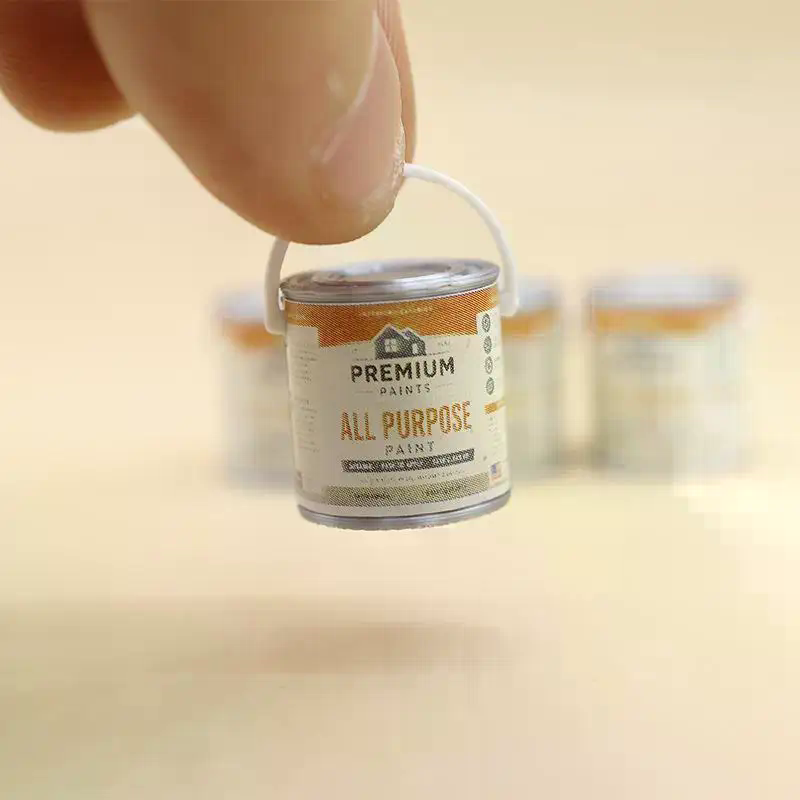Plastic Model Paint - New12-inch Miniature Figurine Playhouse Simulation Mini
