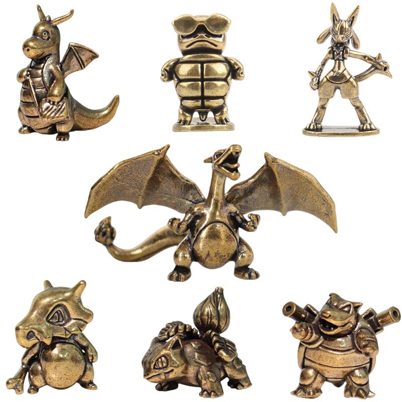 Model Kit Metal Slug - 3cm Solid Brass Pokémon Crafts Anime