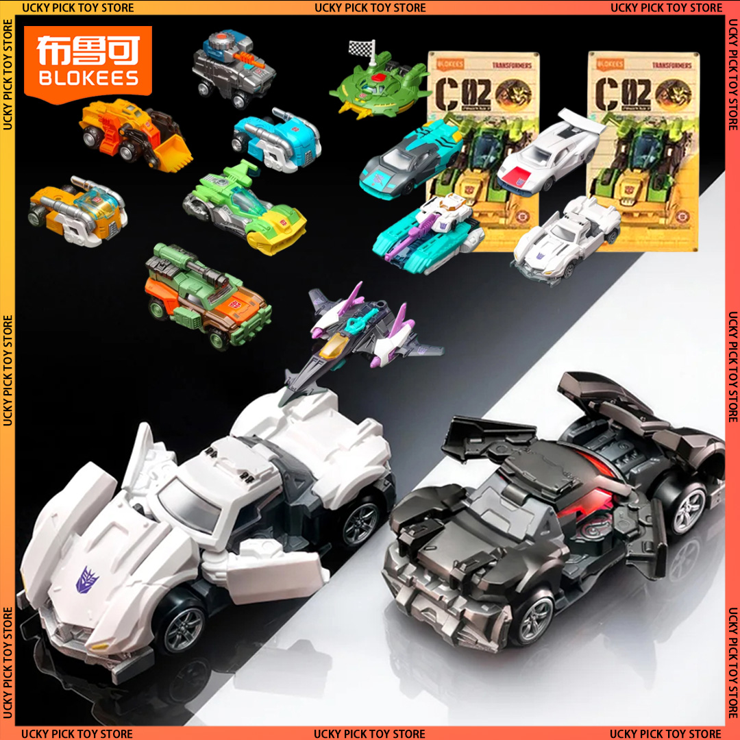 Model Kit Transformers - New 1:64 Blokees Wheels Transformers Blind