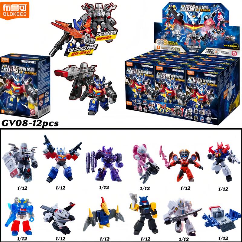 Model Kit Transformers - In Stock Blokees Transformers GV08 12PCS
