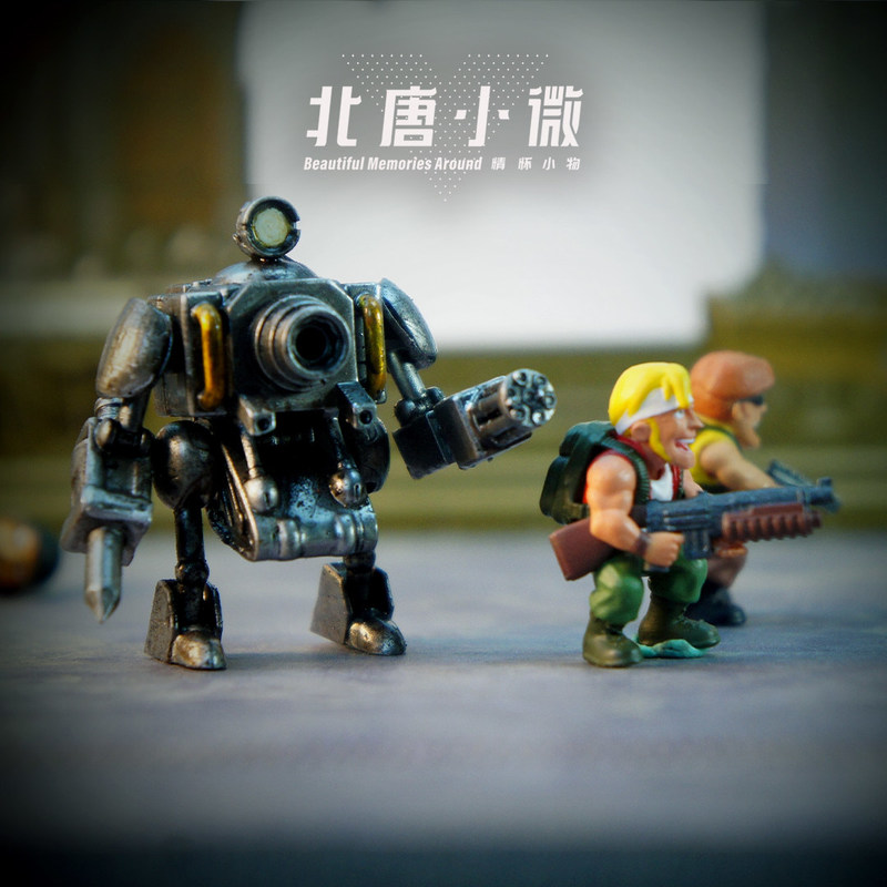 Beitang Xiaowei 1/64 Scale Met - огляд і ціна Model Kit Metal Slug