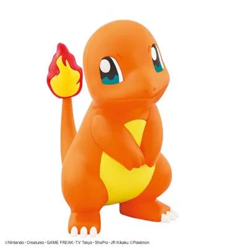 Bandai Original Pokemon Plamo  - огляд і ціна Model Kit Quick Charmander