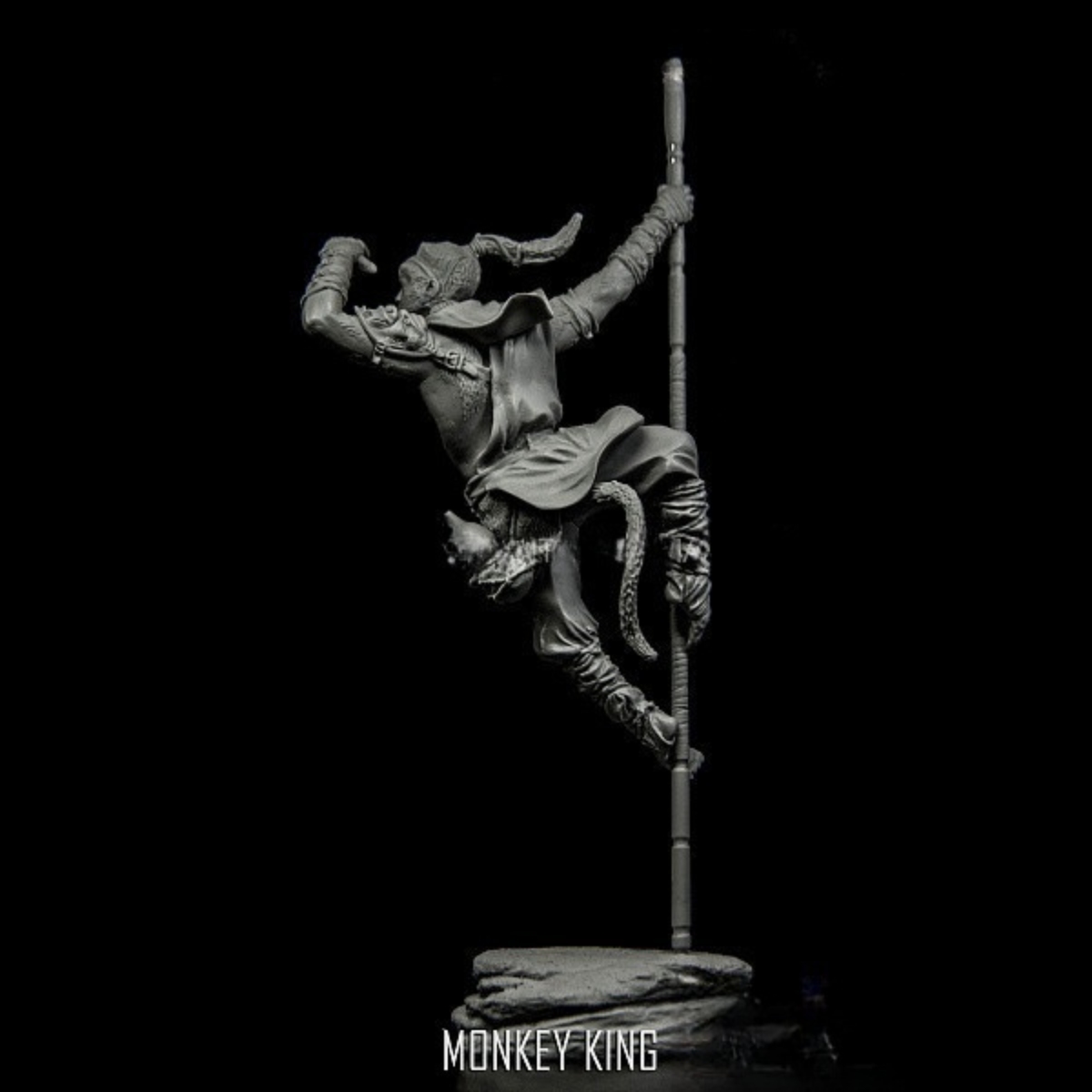 resin soldier model GK - Monke - огляд і ціна Model Kit Wukong