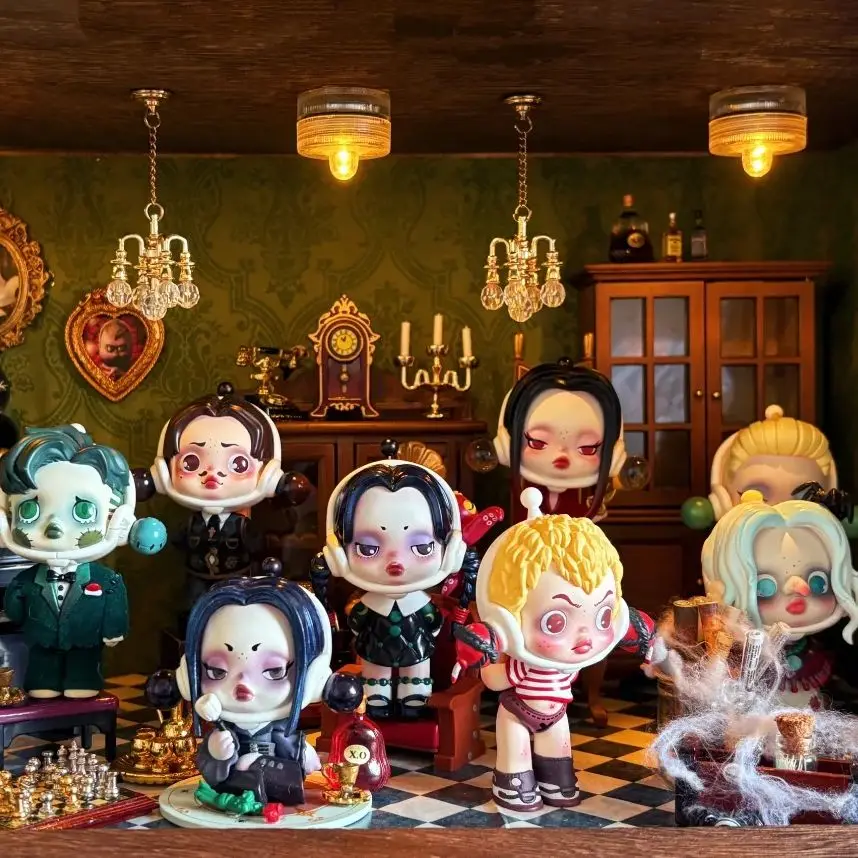 POP MART SKULLPANDA Addams Fam - огляд і ціна Model Kit For Girls