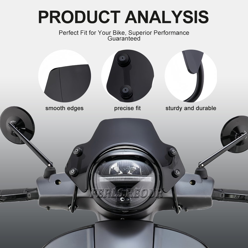 Front Windscreen Flyscreen Kit - огляд і ціна Model Kit Vespa