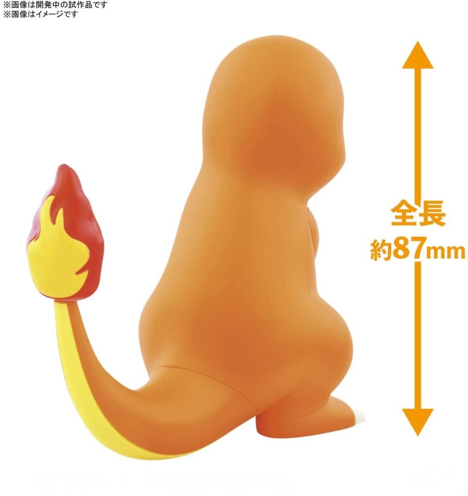 BANDAI Pokemon Plamo Collectio - огляд і ціна Model Kit Quick Charmander