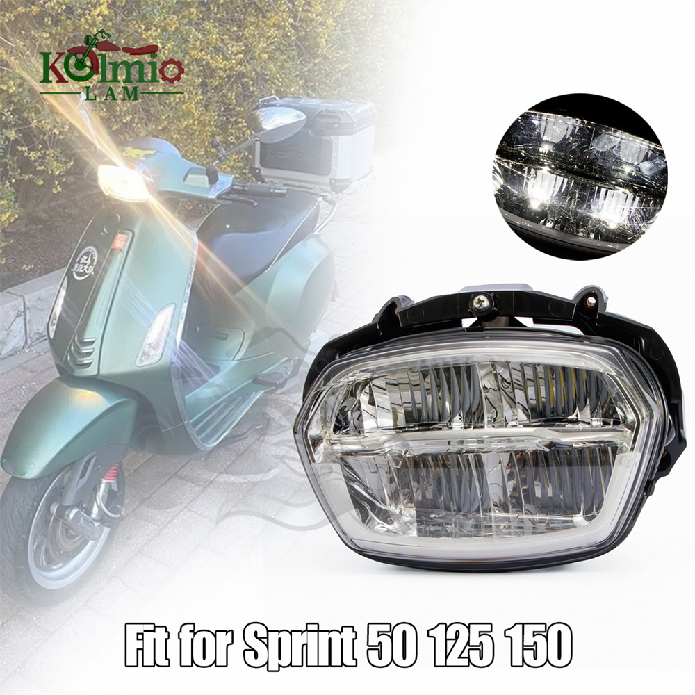 LED Motorcycle Front Headlight - огляд і ціна Model Kit Vespa