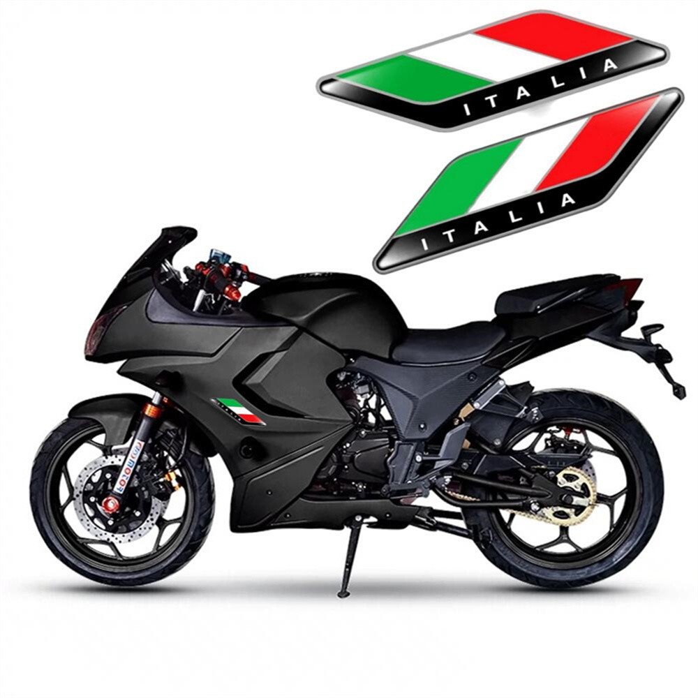 2Pcs/Pair 3D Tricolor Flag Emb - огляд і ціна Model Kit Vespa