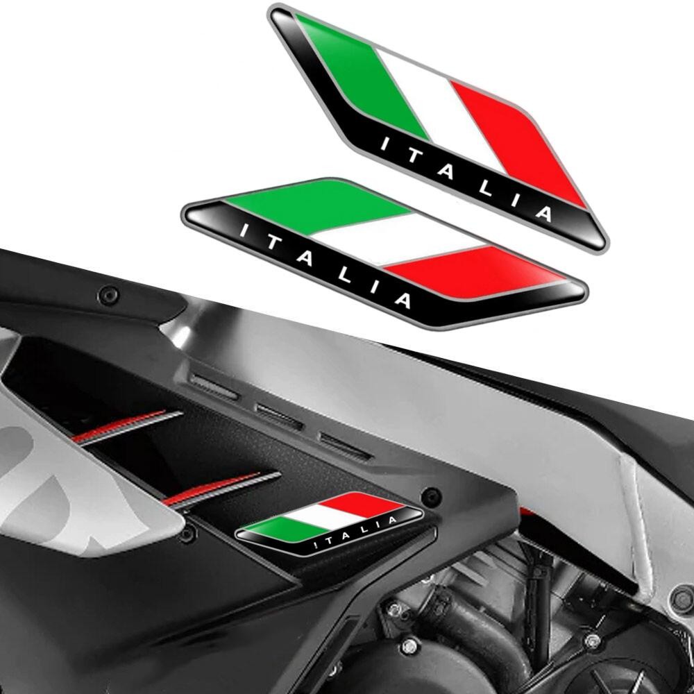 2Pcs/Pair 3D Tricolor Flag Emb - огляд і ціна Model Kit Vespa