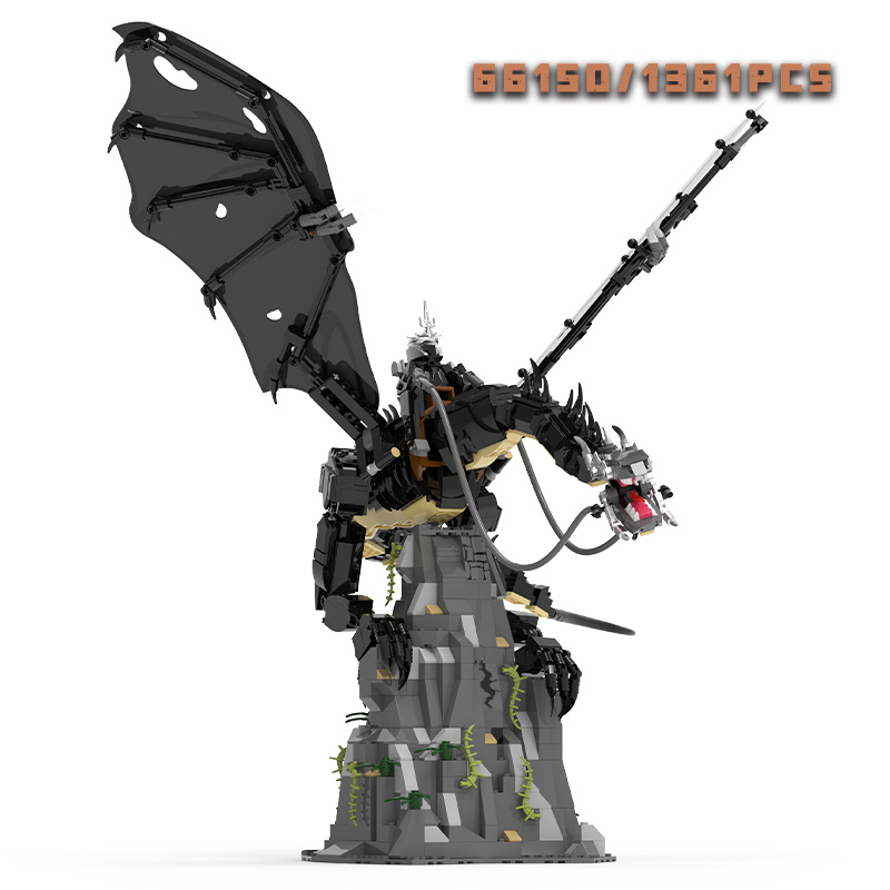 1361pcs Witch King Fell Beast  - огляд і ціна Model Kit Ikaruga