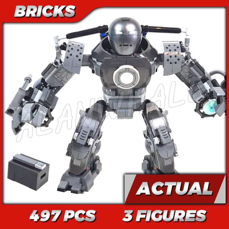 497pcs Super Fighter Revenger  - огляд і ціна Model Kit Iron Sickle