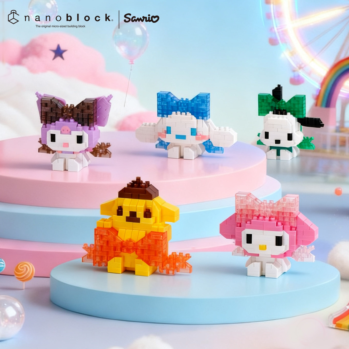Nanoblock Sanrio Micro Buildin - огляд і ціна Model Kit For Girls