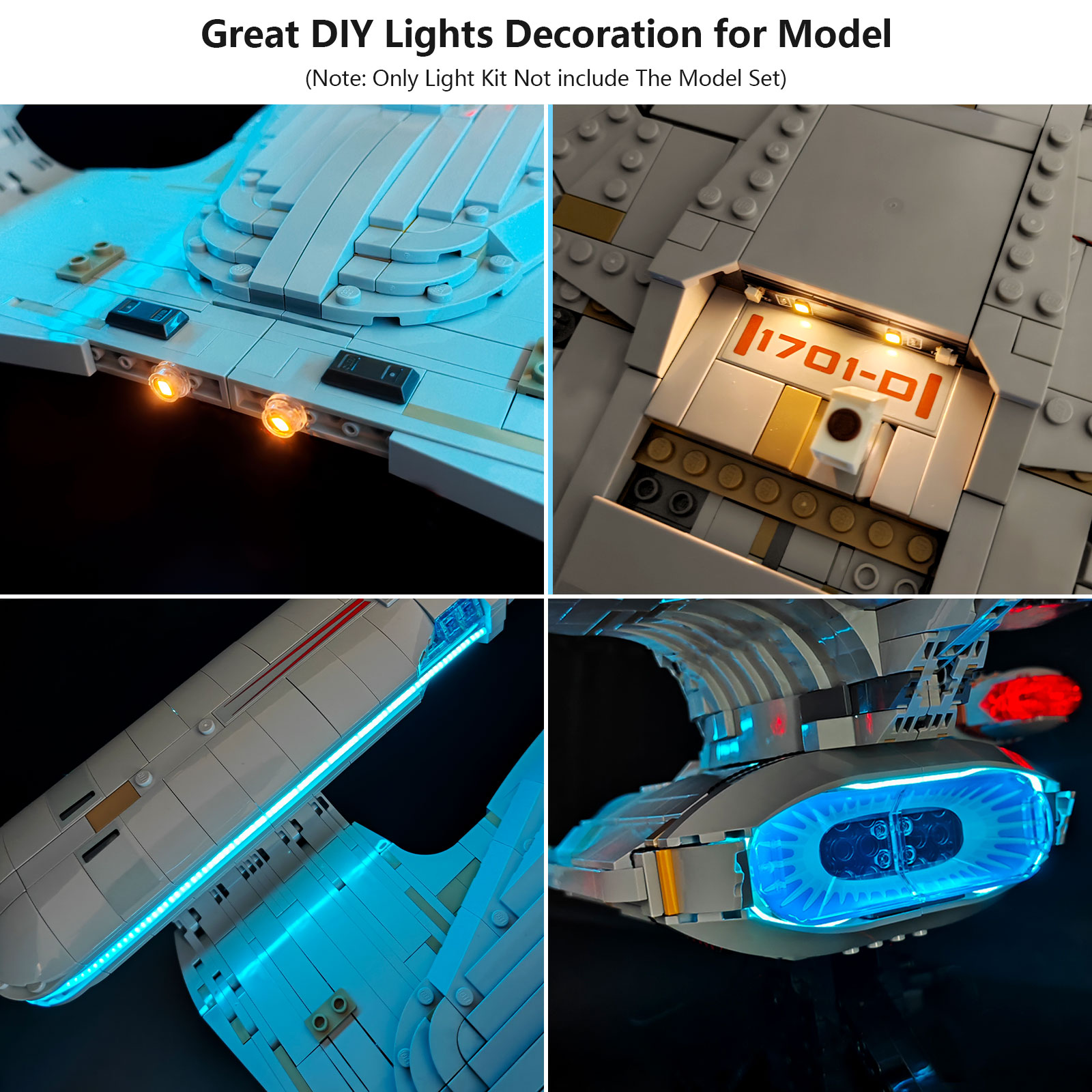 LYBMTWF LED Lighting Kit for L - огляд і ціна Model Kit Ikaruga