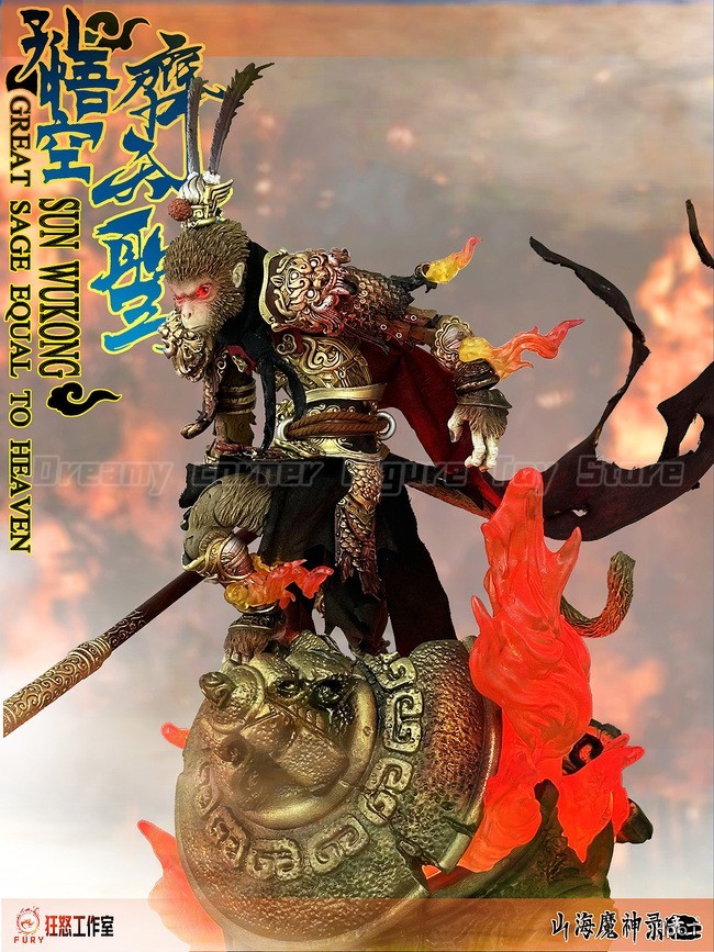 【In Stock】Original FURY TOYS S - огляд і ціна Model Kit Wukong