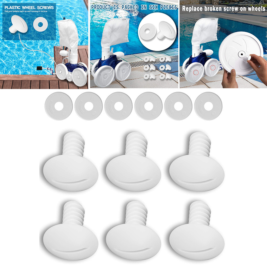 White Wheel Screws Kit Pool Re - огляд і ціна Model Kit Brands