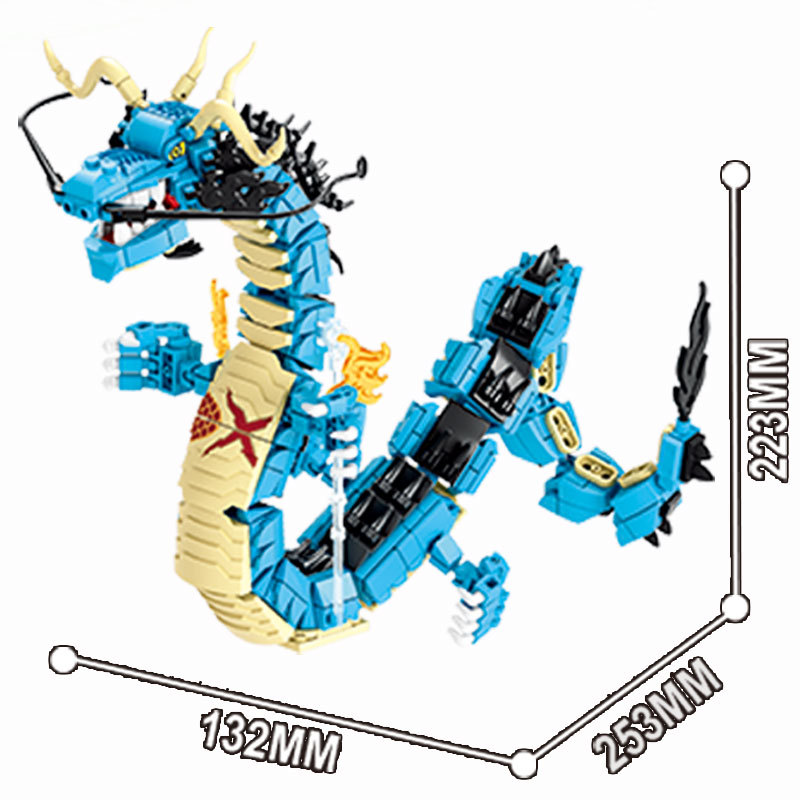 8in1 One Piece Building Blocks - огляд і ціна Model Kit Ikaruga