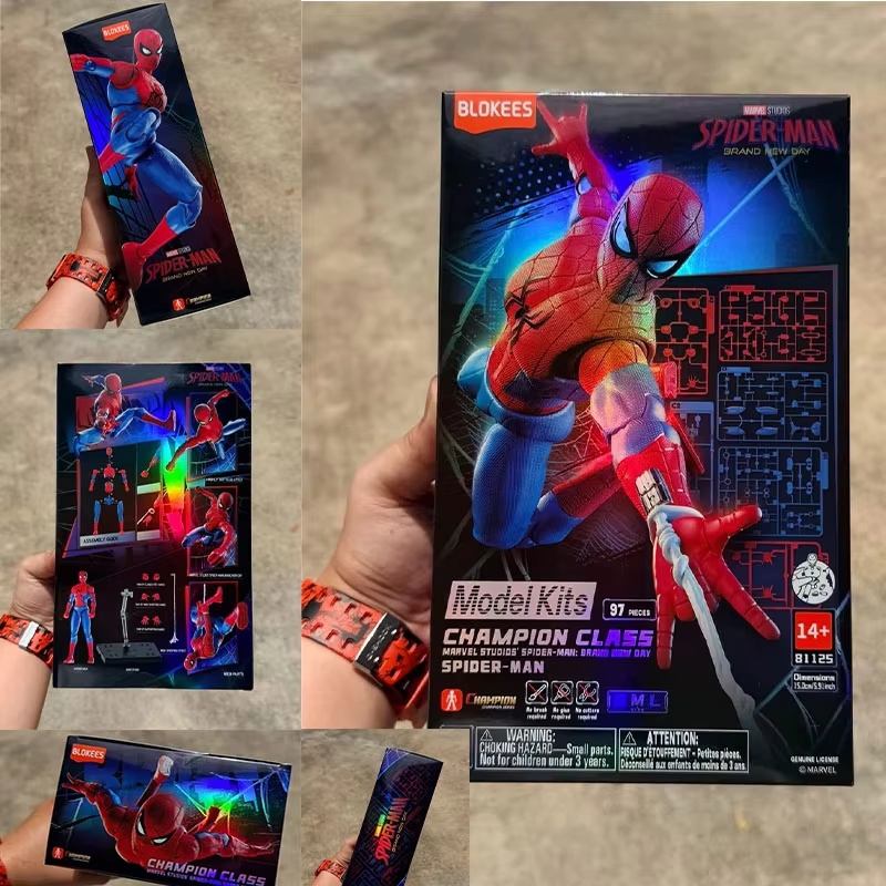 In Stock Spider-Man Champion C - огляд і ціна Model Kit Brands