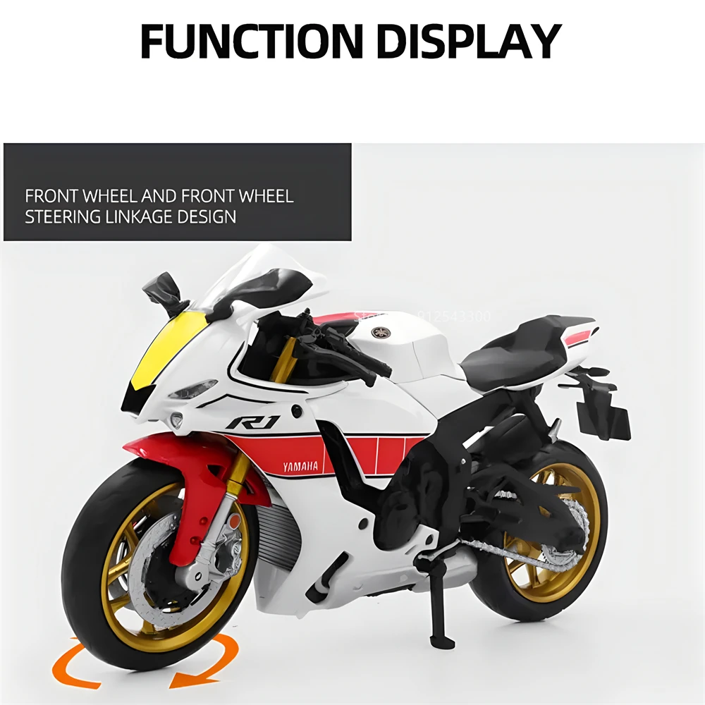 1/12 Scale Yamaha YZF-R1M Moto - огляд і ціна Model Kit Yamaha