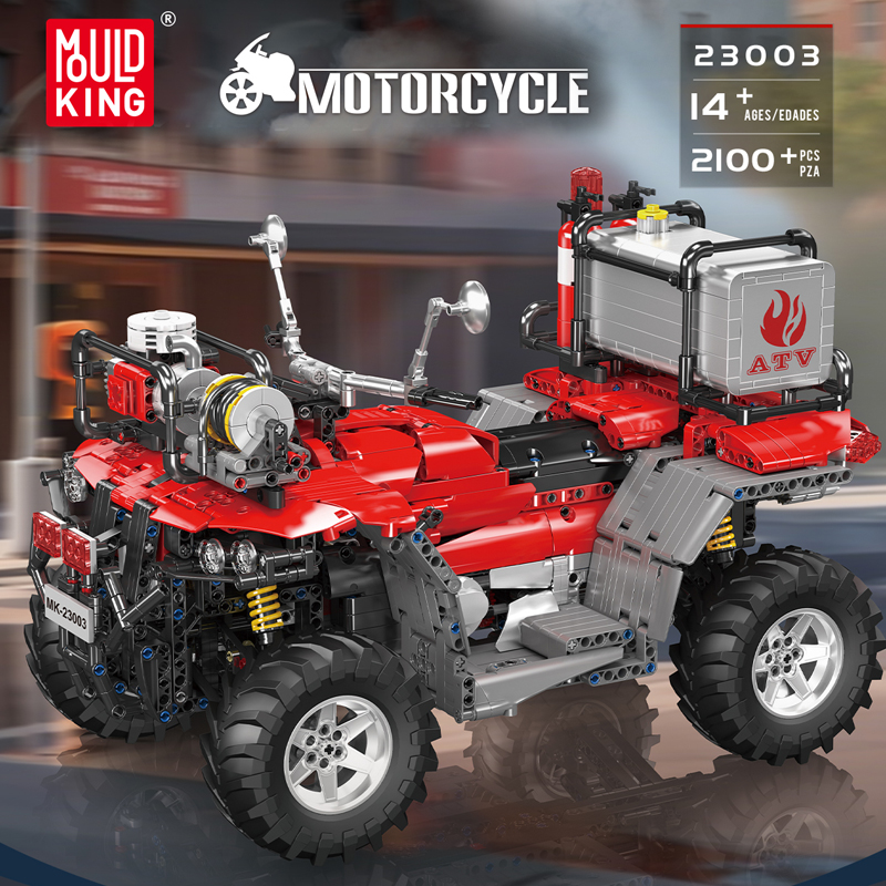 Mould King 23003 Technical Car - огляд і ціна Plastic Model Paint