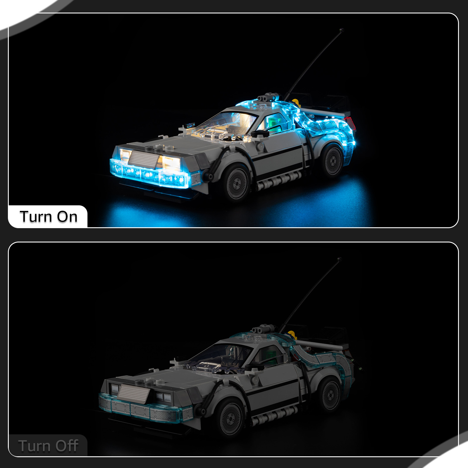 LED Light Kit for LEGO Time Ma - огляд і ціна Model Kit Ikaruga