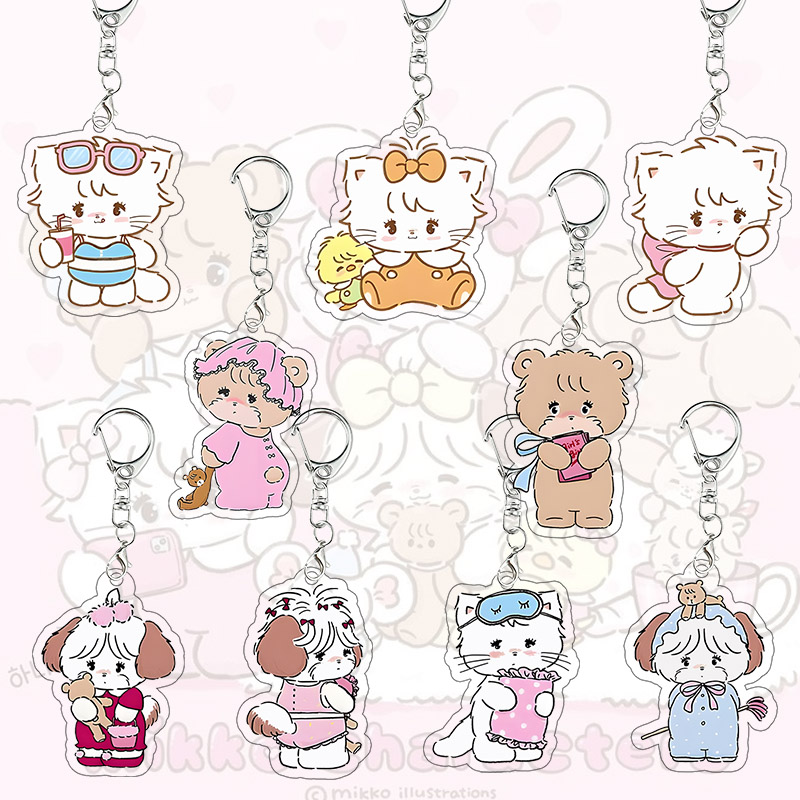 Mikko Kawaii Acrylic Keychain  - огляд і ціна Model Kit For Girls